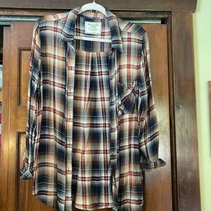 Abercrombie & Fitch flannel like top